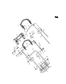 Part Location Diagram of 7103176YP Briggs and Stratton Cable, Control, Zone